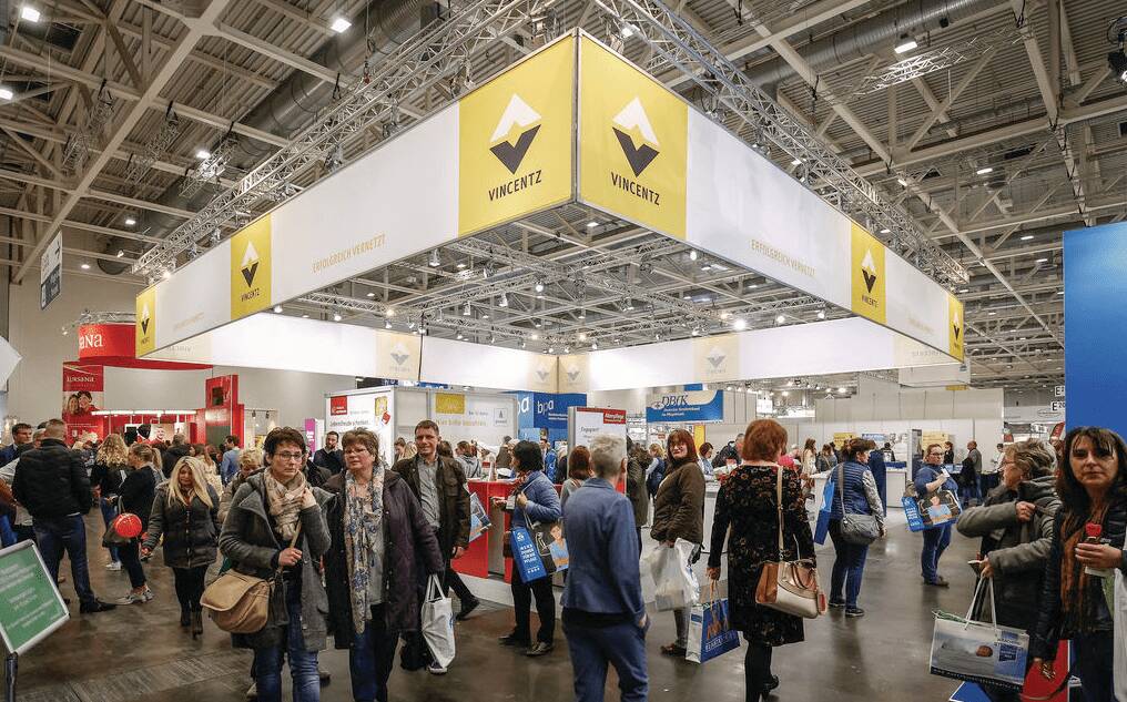 Vincentz-Stand auf der Messe ALTENPFLEGE