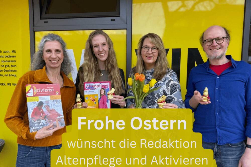 Ostergrüße von der Redaktion Altenpflege und Aktivieren