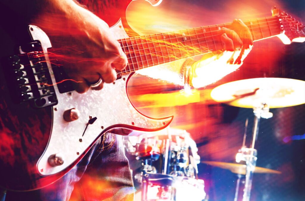 E-Gitarre, Rockkonzert, Musik, Festival, Foto: AdobeStock/C. Casttilla