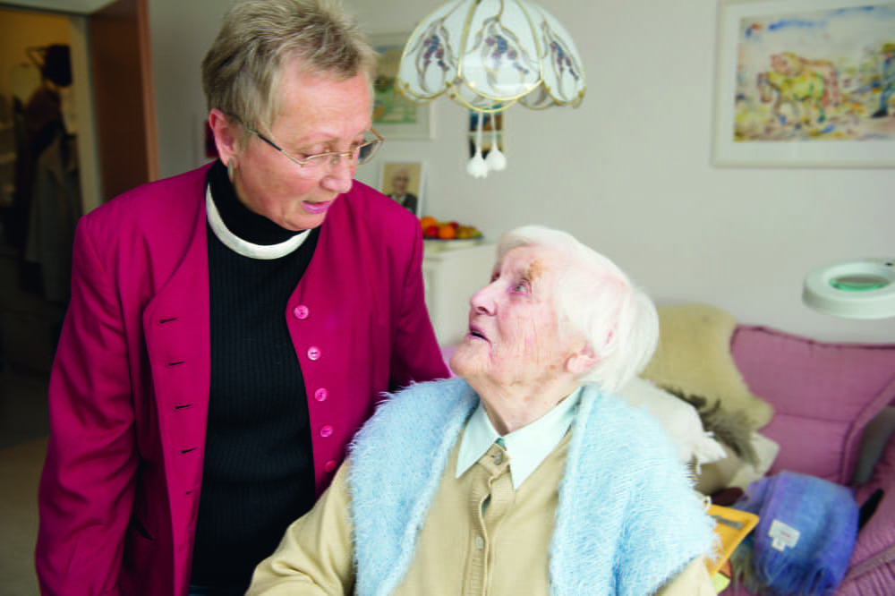 Angehoerigenbesuch, Foto: Werner Krüper
