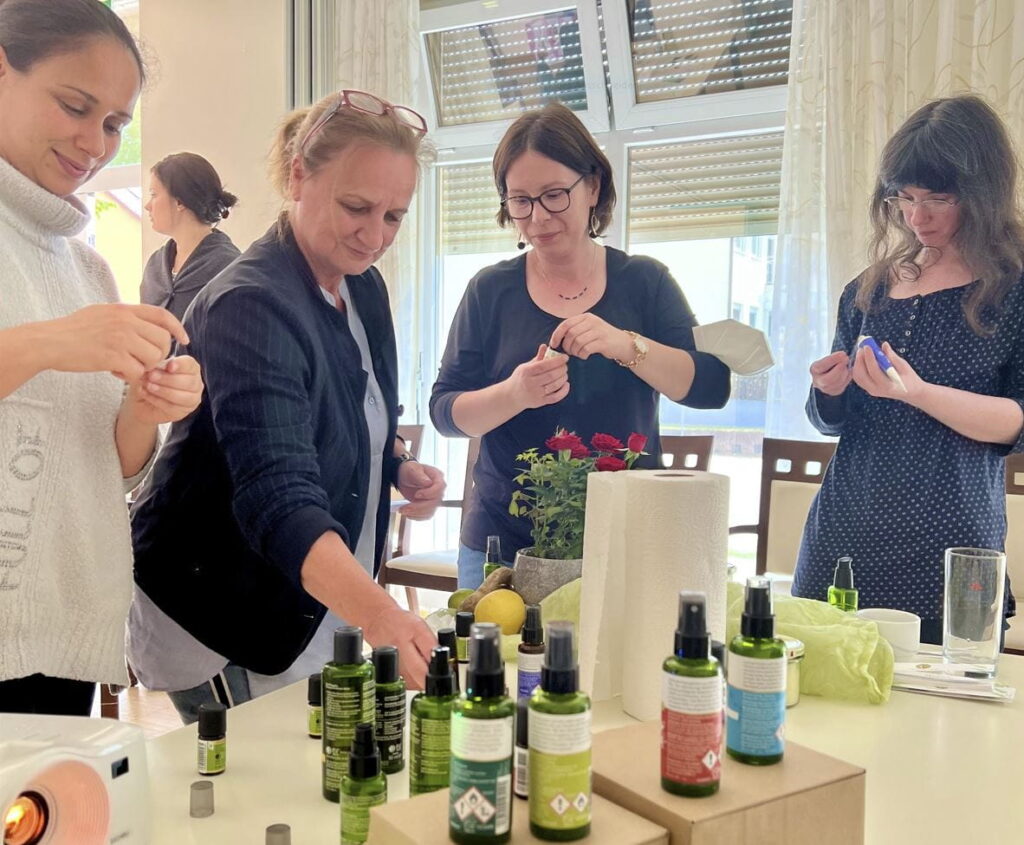 Aromapflege, Korian Stiftung