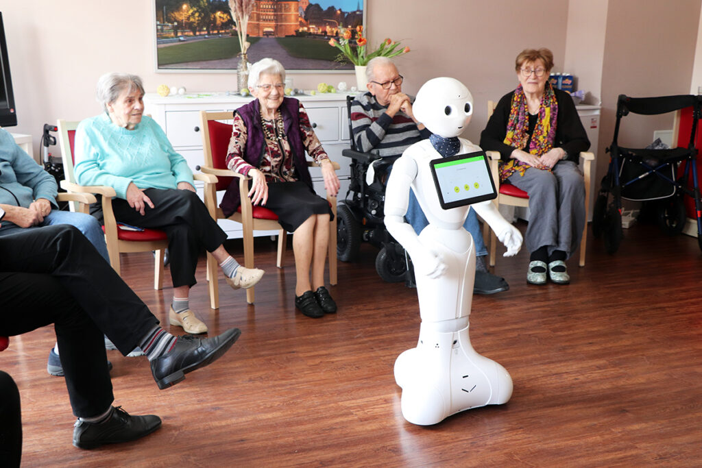Roboter Charlie im Einsatz