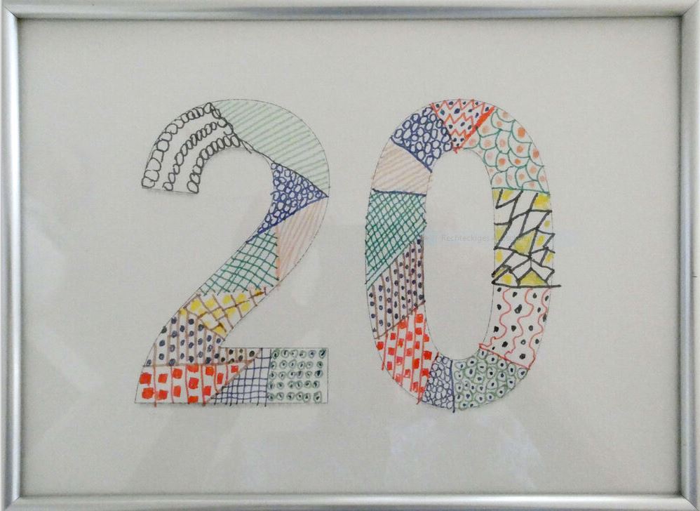 Zentangle-Zeichnen