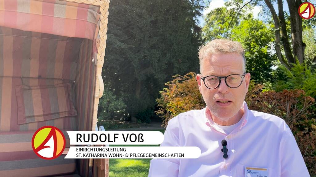 Rudolf Voß, Einrichtungsleiter St. Katharina Wohn- und Pflegegemeinschaften im Interview