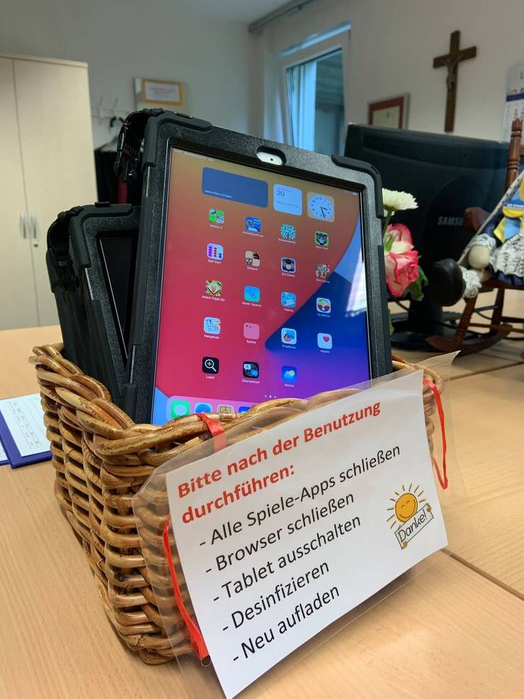 Tablets für die Soziale Betreuung