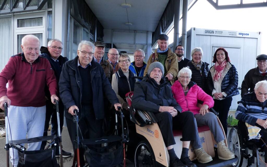 Rikschau-Ausfahrten in der Stiftung Liebenau, Weingarten